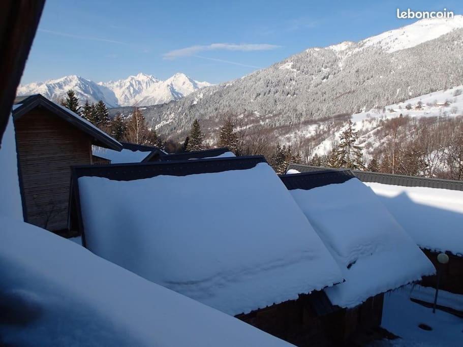Saint Francois Longchamps Loc A La Montagne Avec Piscine Ete Hiver Vg23 外观 照片